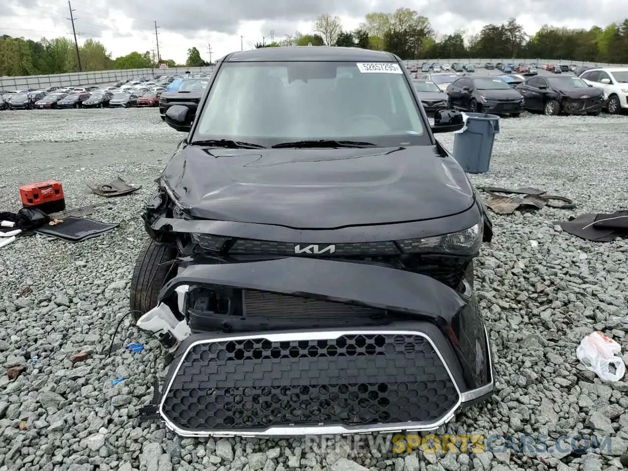 5 fotografías del automóvil dañado KNDJ23AU2R7900372 KIA SOUL 2024