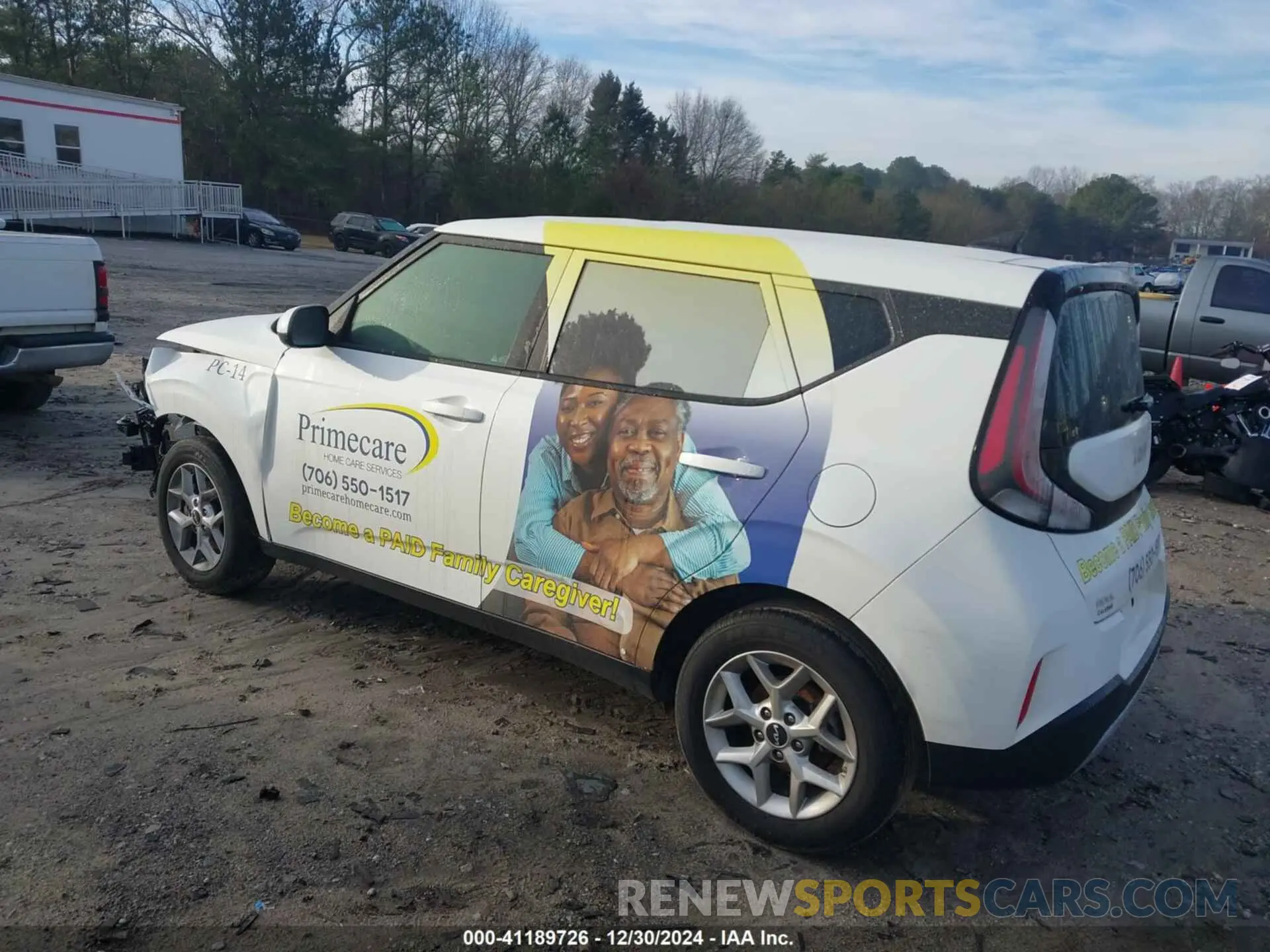 3 fotografías del automóvil dañado KNDJ23AU3R7901045 KIA SOUL 2024
