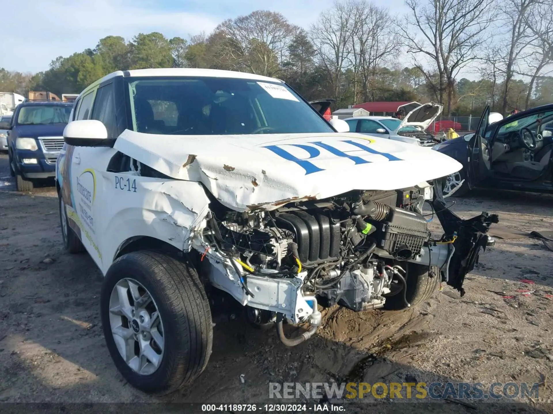 6 fotografías del automóvil dañado KNDJ23AU3R7901045 KIA SOUL 2024