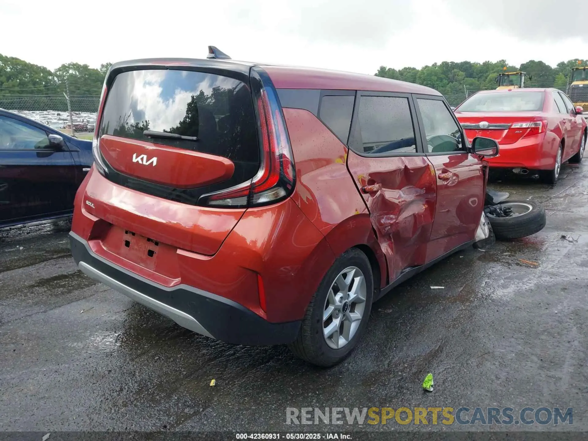 4 fotografías del automóvil dañado KNDJ23AU3R7907878 KIA SOUL 2024
