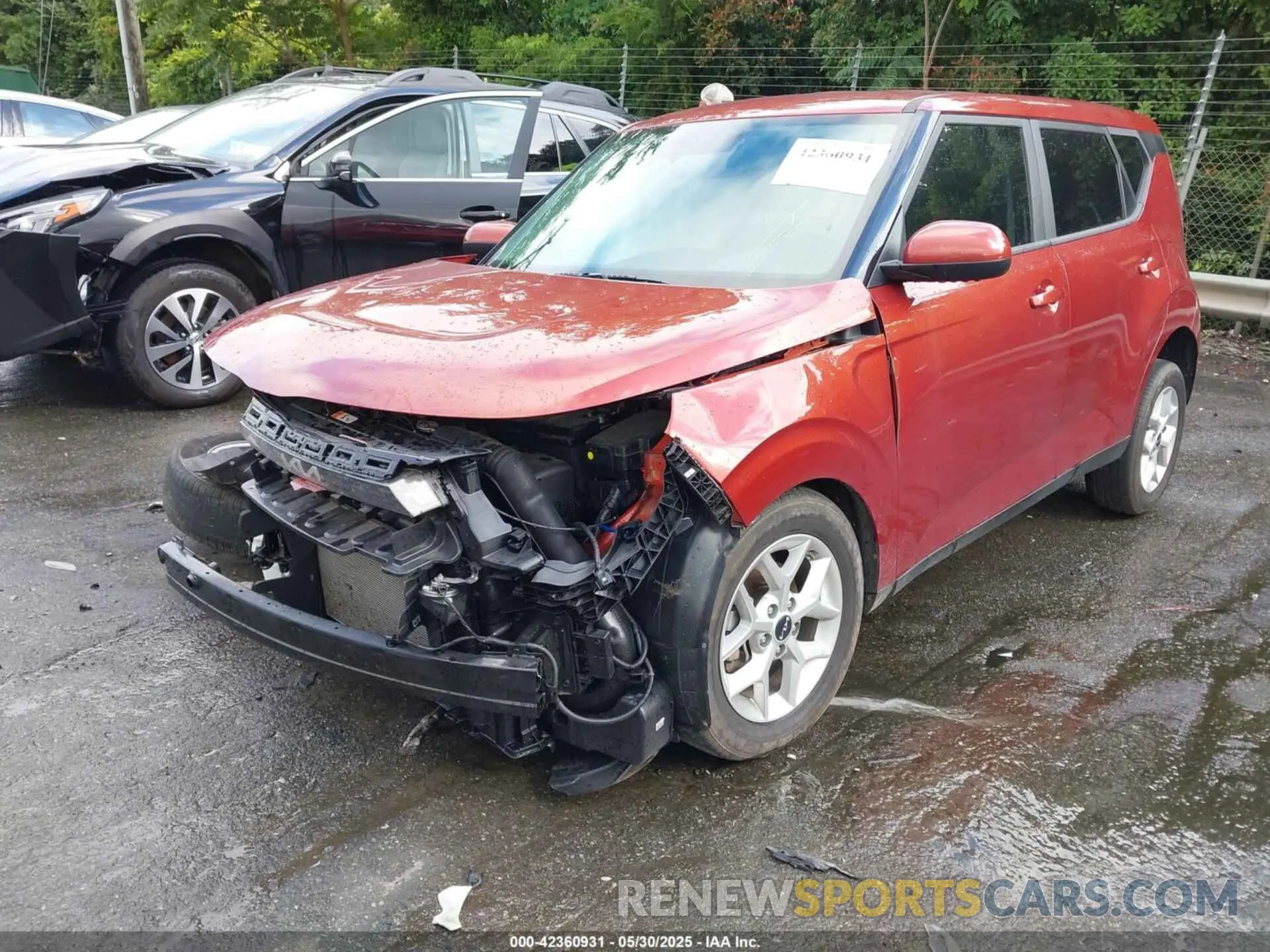 6 fotografías del automóvil dañado KNDJ23AU3R7907878 KIA SOUL 2024