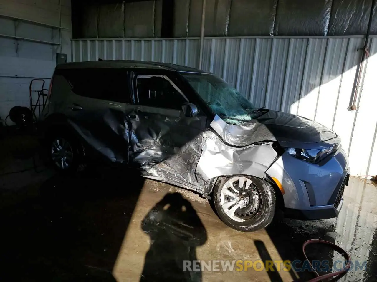 4 fotografías del automóvil dañado KNDJ23AU3R7918038 KIA SOUL 2024