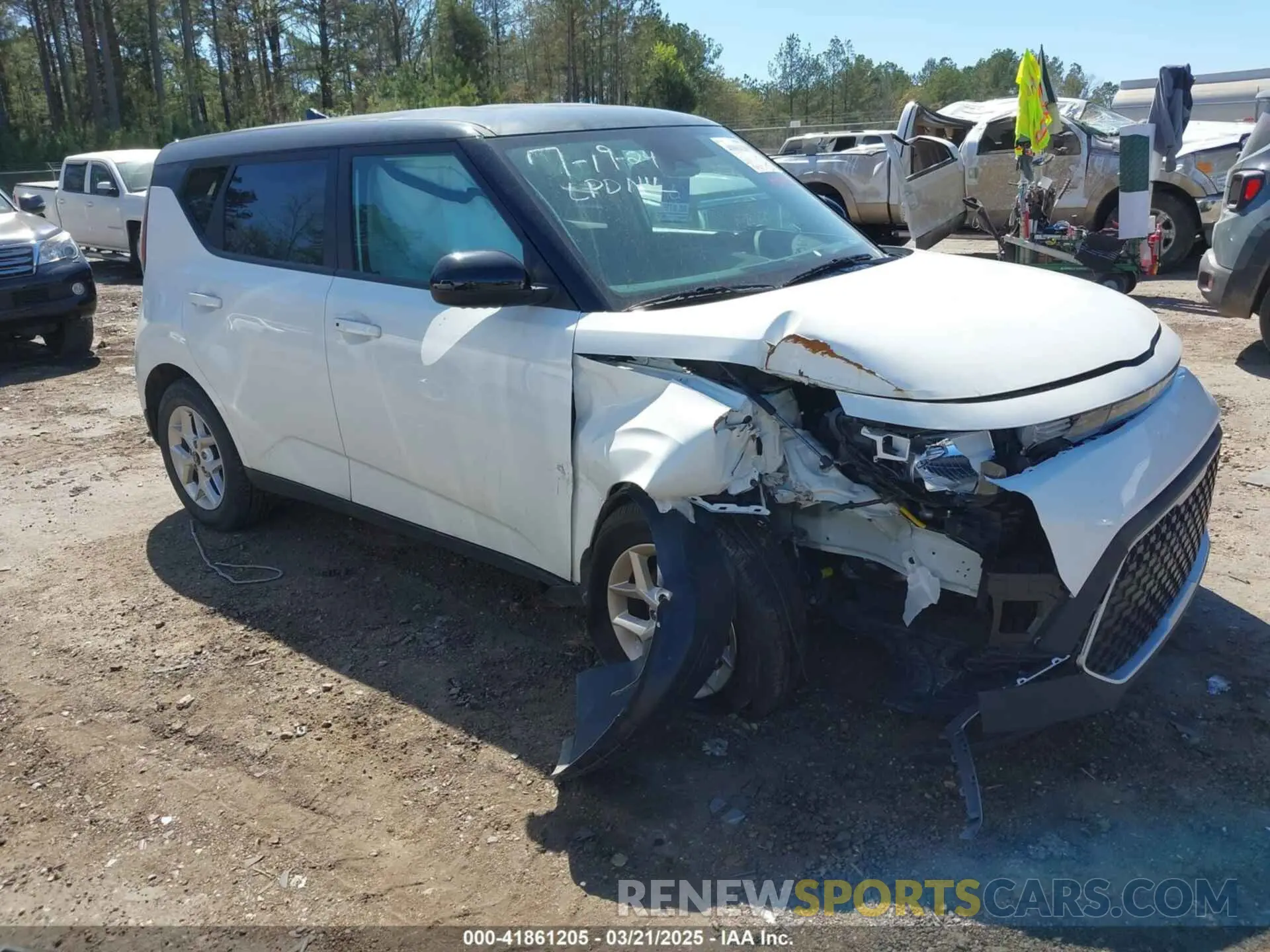 1 fotografías del automóvil dañado KNDJ23AU4R7227293 KIA SOUL 2024