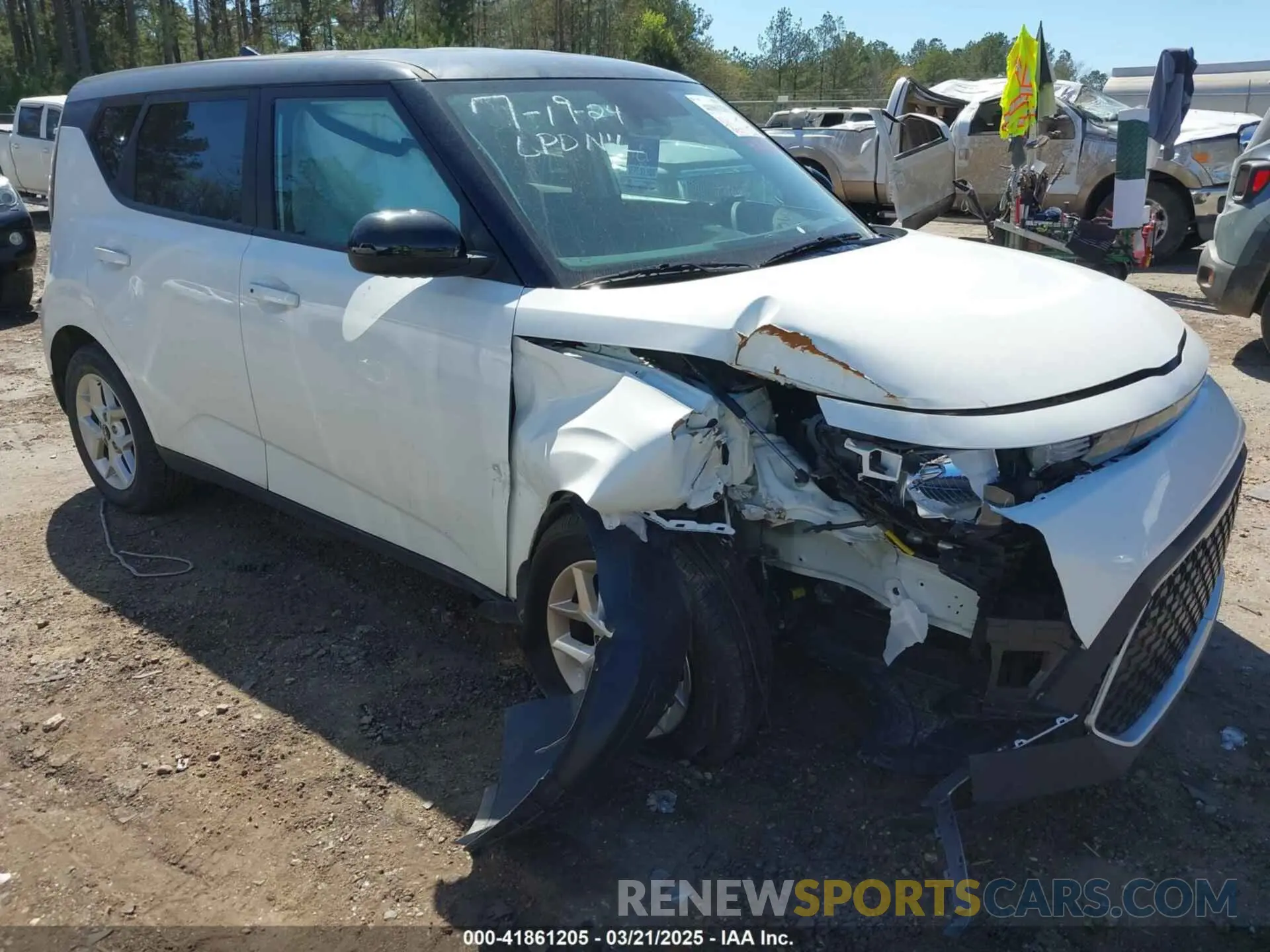 6 fotografías del automóvil dañado KNDJ23AU4R7227293 KIA SOUL 2024