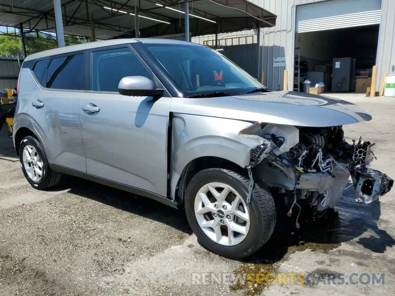 4 fotografías del automóvil dañado KNDJ23AU4R7898303 KIA SOUL 2024