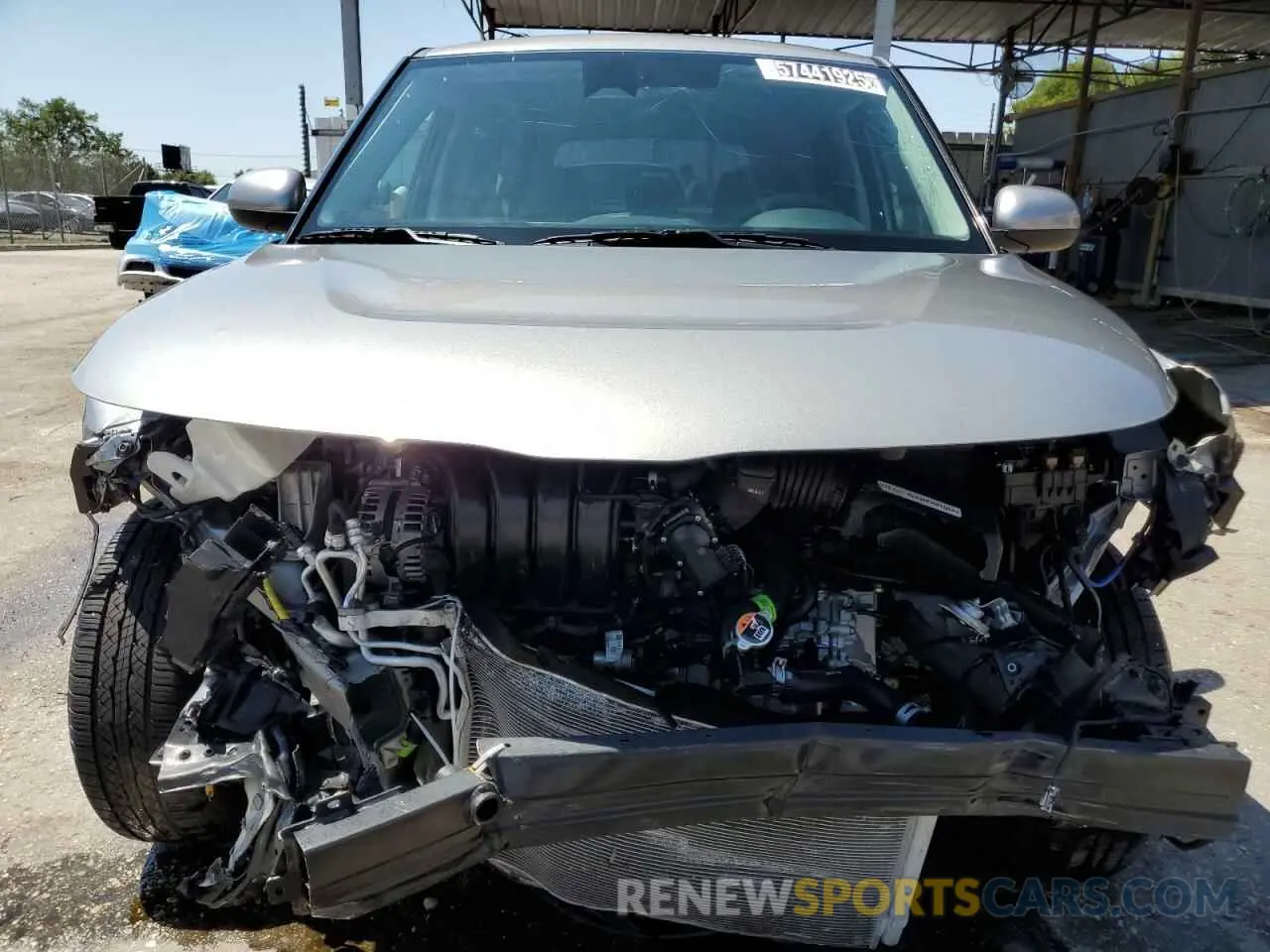 5 fotografías del automóvil dañado KNDJ23AU4R7898303 KIA SOUL 2024