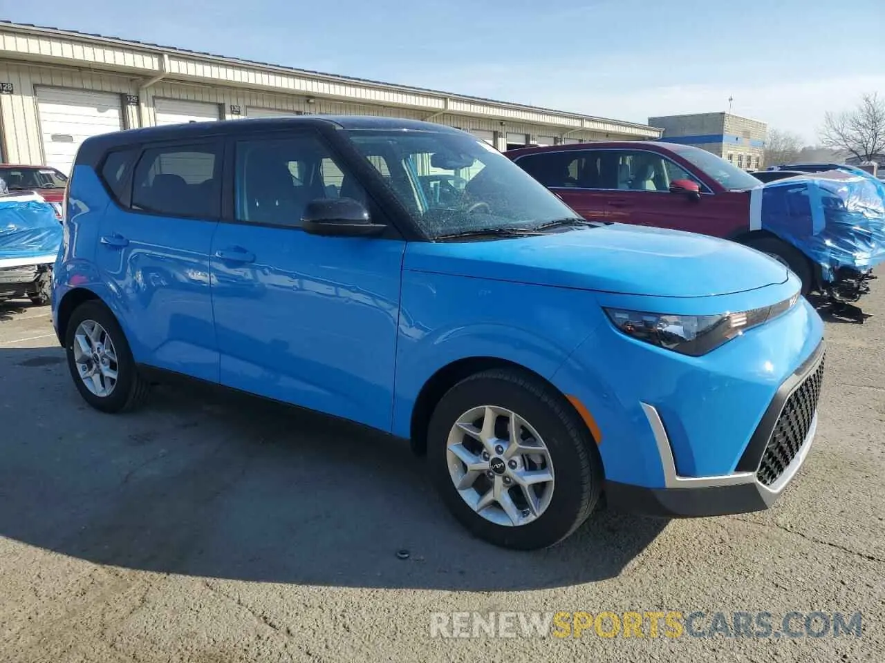 4 fotografías del automóvil dañado KNDJ23AU5R7233247 KIA SOUL 2024