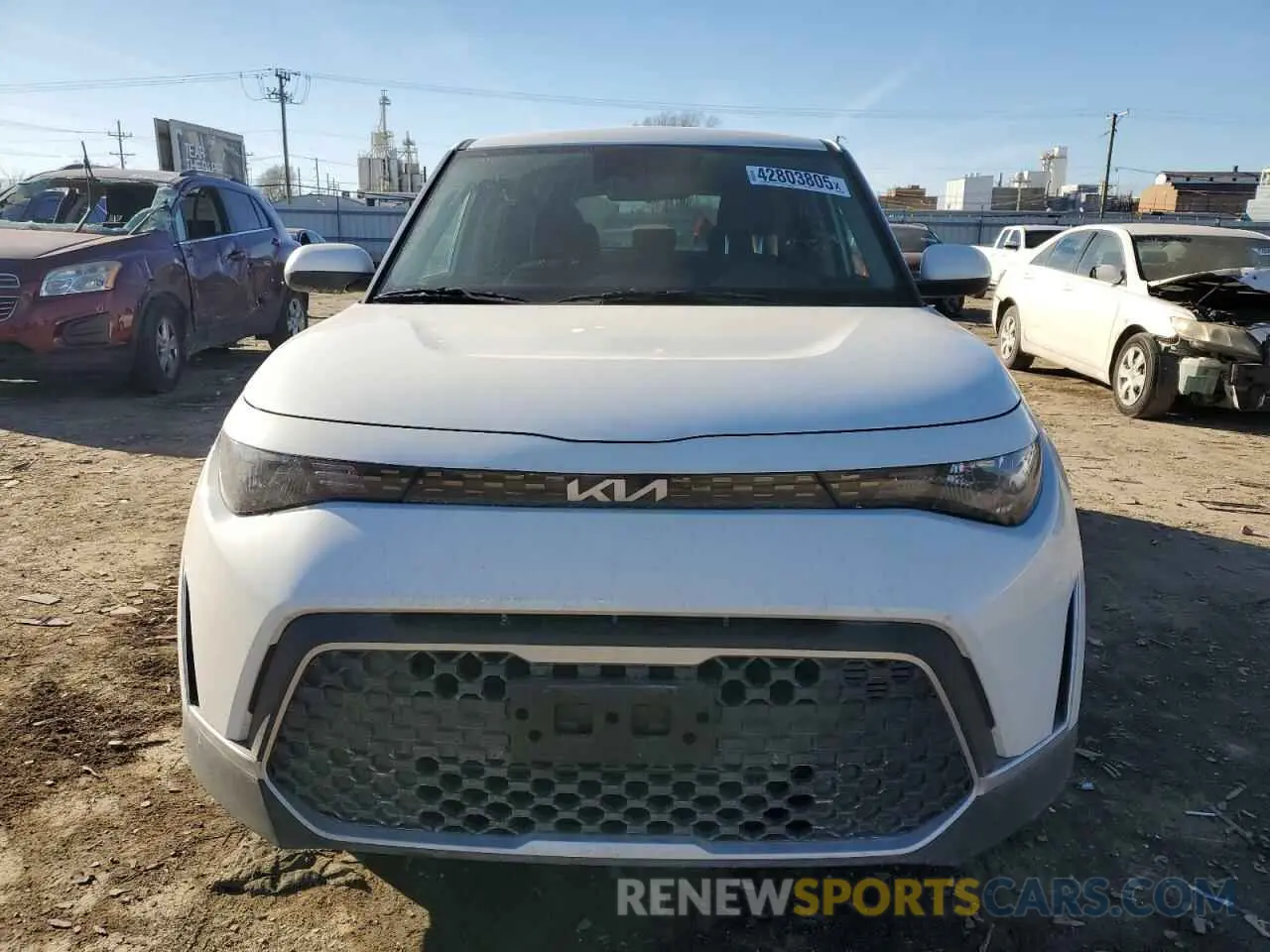 5 fotografías del automóvil dañado KNDJ23AU6R7231751 KIA SOUL 2024