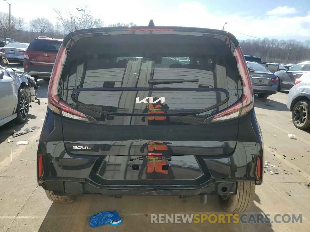 6 fotografías del automóvil dañado KNDJ23AU6R7239462 KIA SOUL 2024