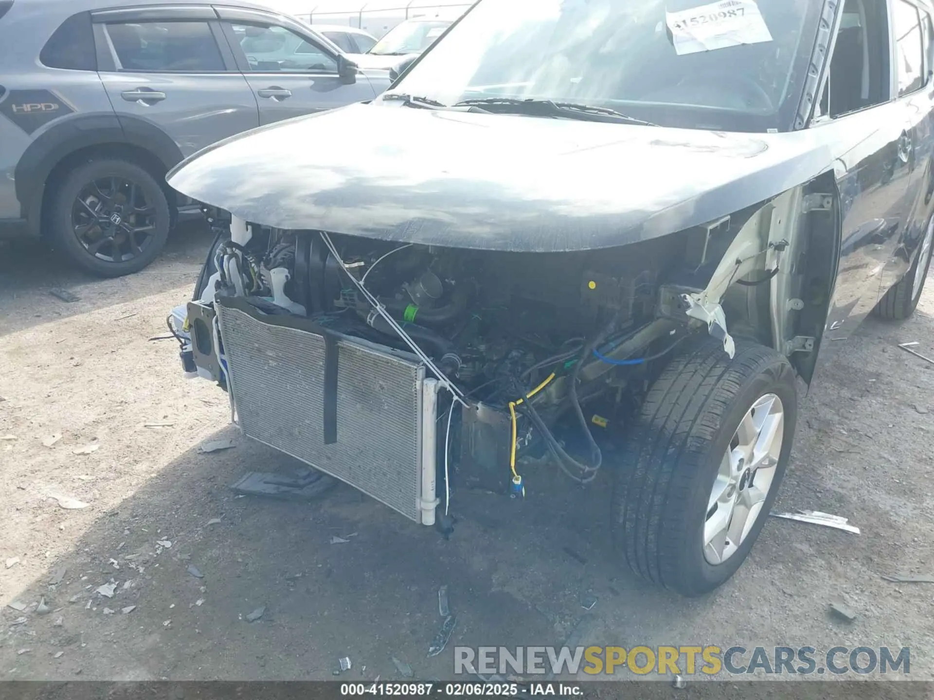 6 fotografías del automóvil dañado KNDJ23AU7R7236067 KIA SOUL 2024