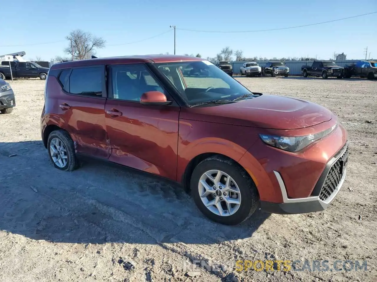4 fotografías del automóvil dañado KNDJ23AU7R7907608 KIA SOUL 2024