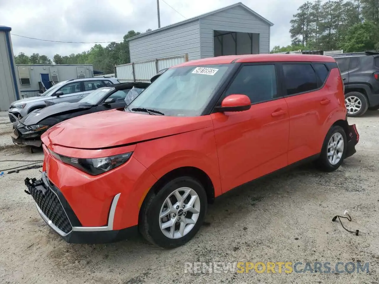 1 fotografías del automóvil dañado KNDJ23AU8R7218371 KIA SOUL 2024