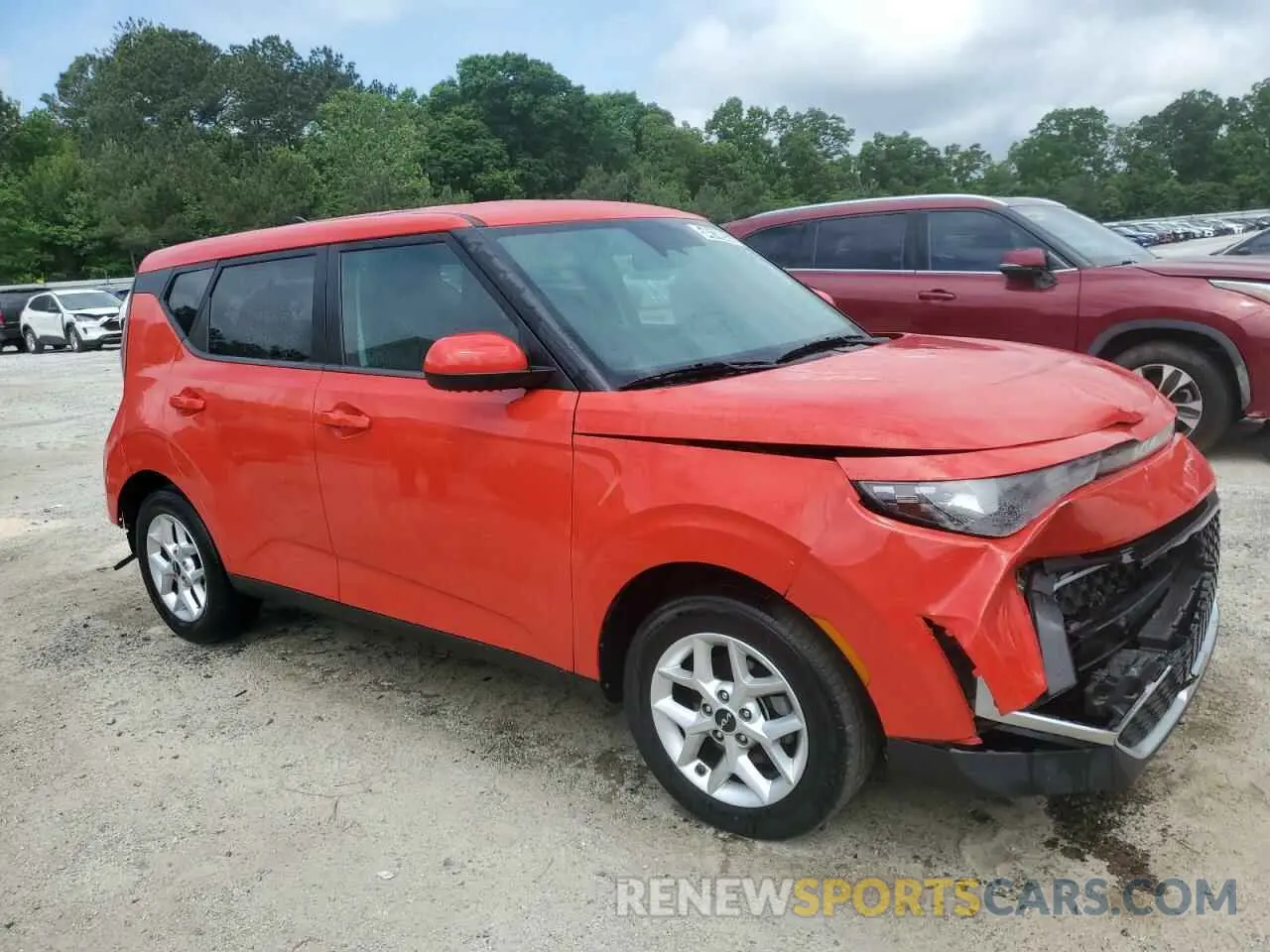 4 fotografías del automóvil dañado KNDJ23AU8R7218371 KIA SOUL 2024