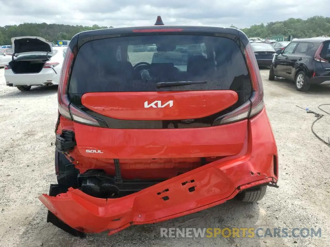 6 fotografías del automóvil dañado KNDJ23AU8R7218371 KIA SOUL 2024