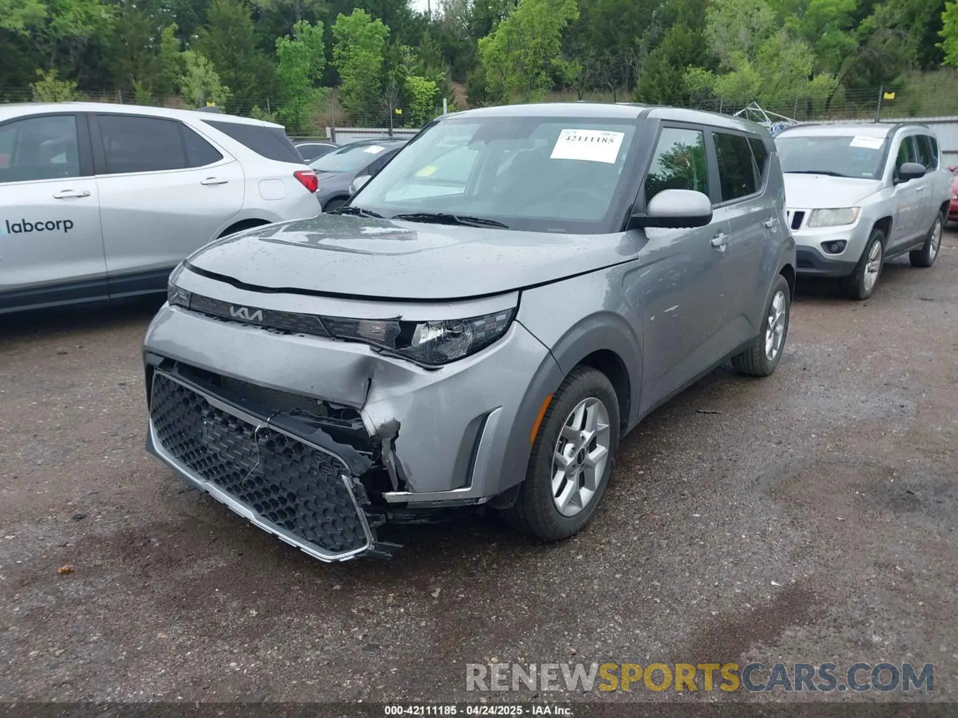 2 fotografías del automóvil dañado KNDJ23AU8R7905091 KIA SOUL 2024