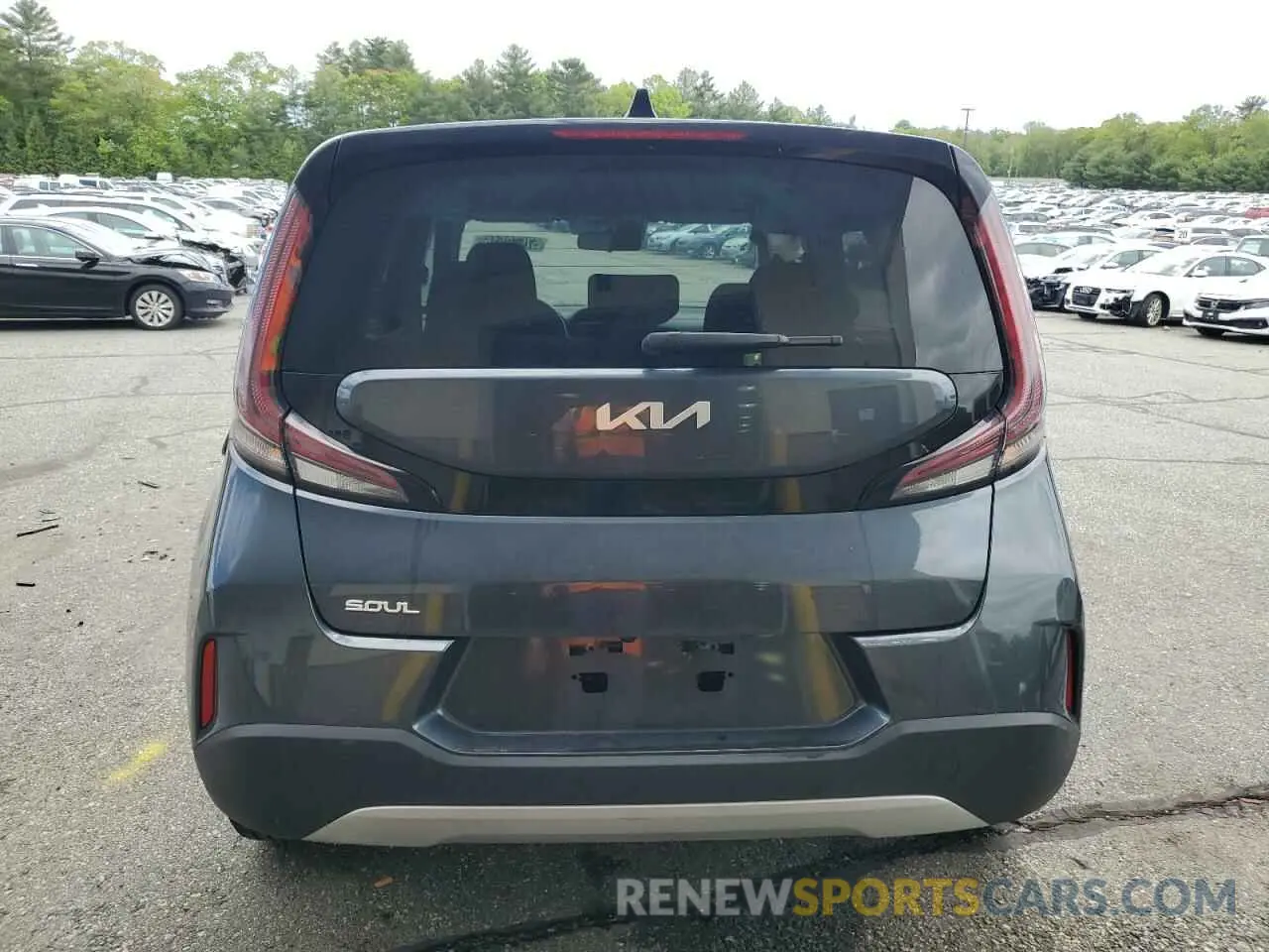 6 fotografías del automóvil dañado KNDJ23AUXR7242543 KIA SOUL 2024
