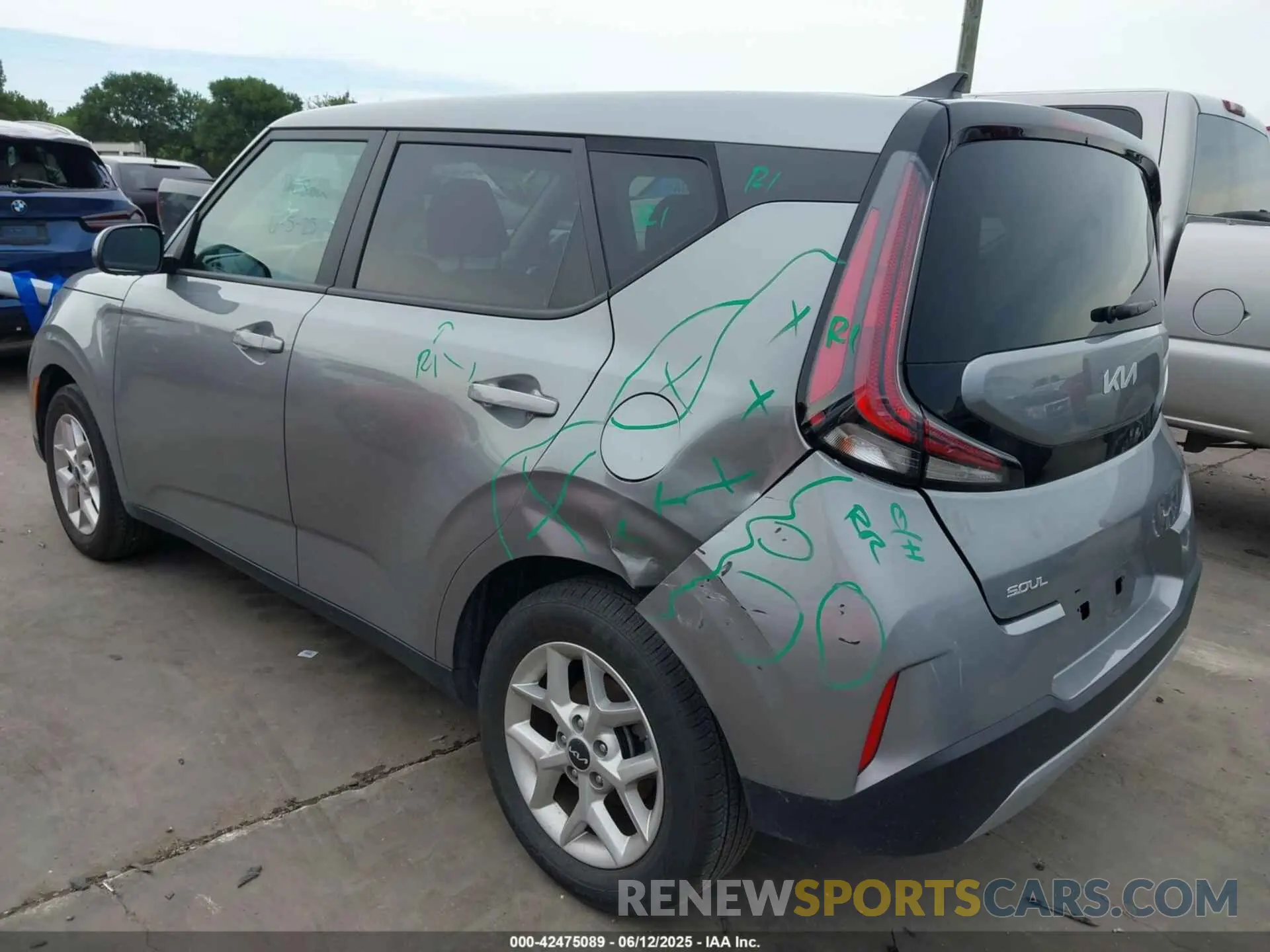 3 fotografías del automóvil dañado KNDJ23AUXR7914701 KIA SOUL 2024
