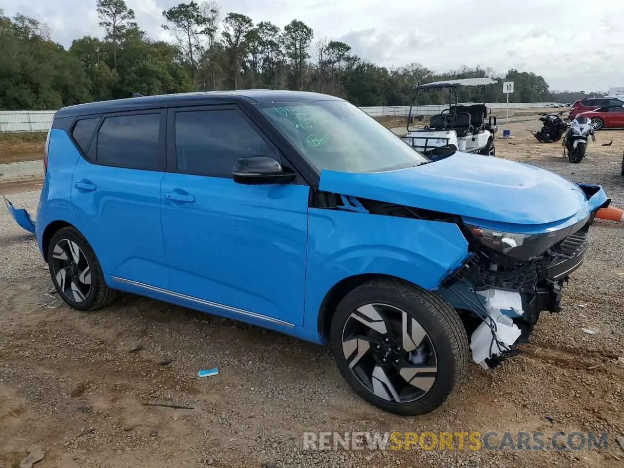 4 fotografías del automóvil dañado KNDJ53AU0R7222437 KIA SOUL 2024