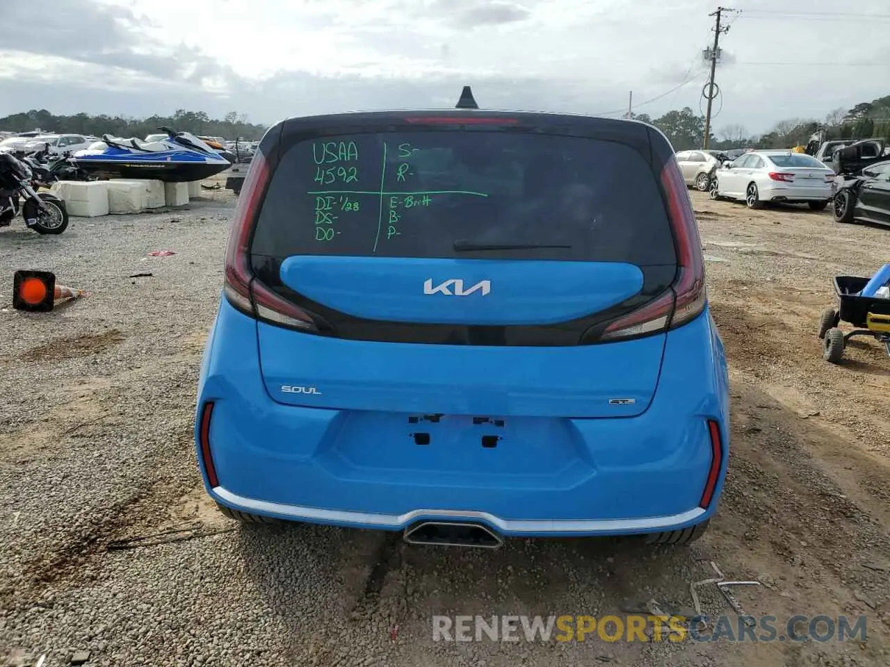 6 fotografías del automóvil dañado KNDJ53AU0R7222437 KIA SOUL 2024