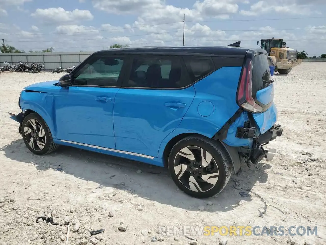 2 fotografías del automóvil dañado KNDJ53AU2R7218650 KIA SOUL 2024