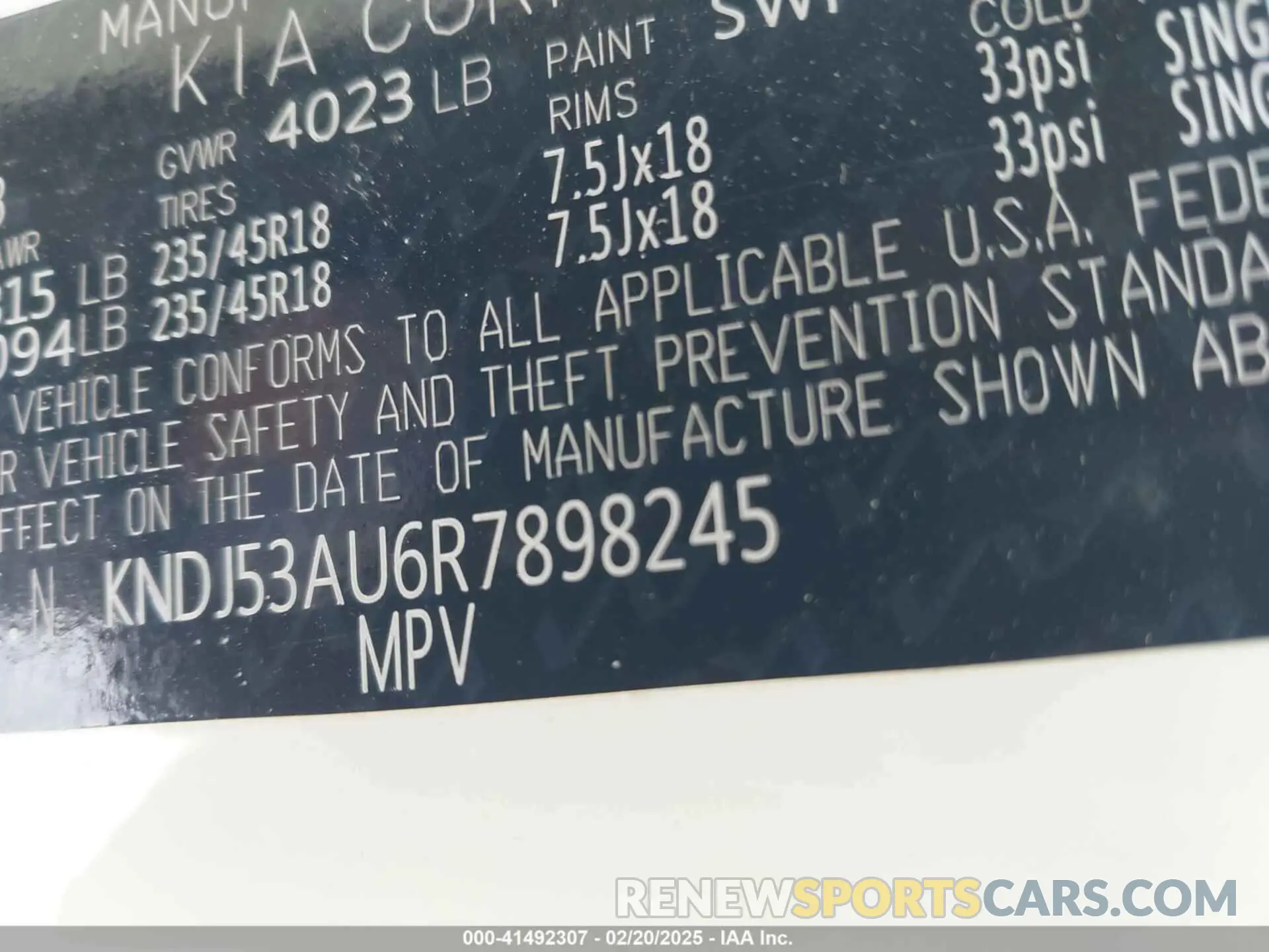 9 fotografías del automóvil dañado KNDJ53AU6R7898245 KIA SOUL 2024
