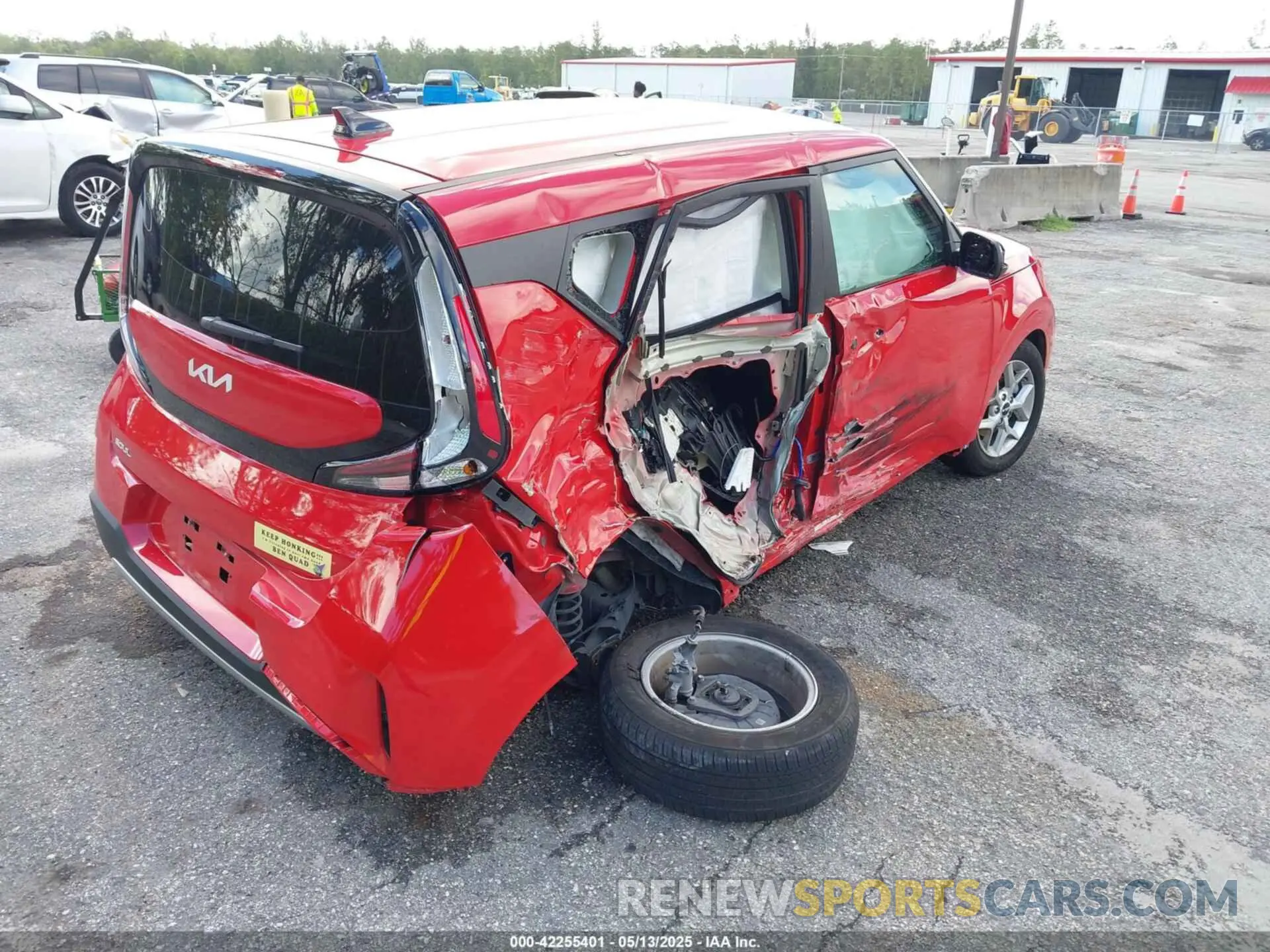6 fotografías del automóvil dañado KNDJ23AU0S7245537 KIA SOUL 2025