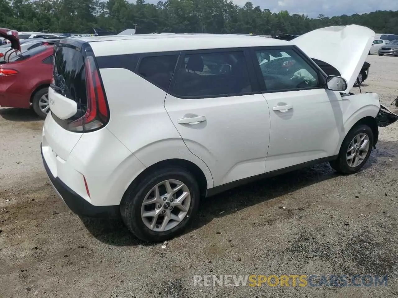 3 fotografías del automóvil dañado KNDJ23AU2S7923155 KIA SOUL 2025