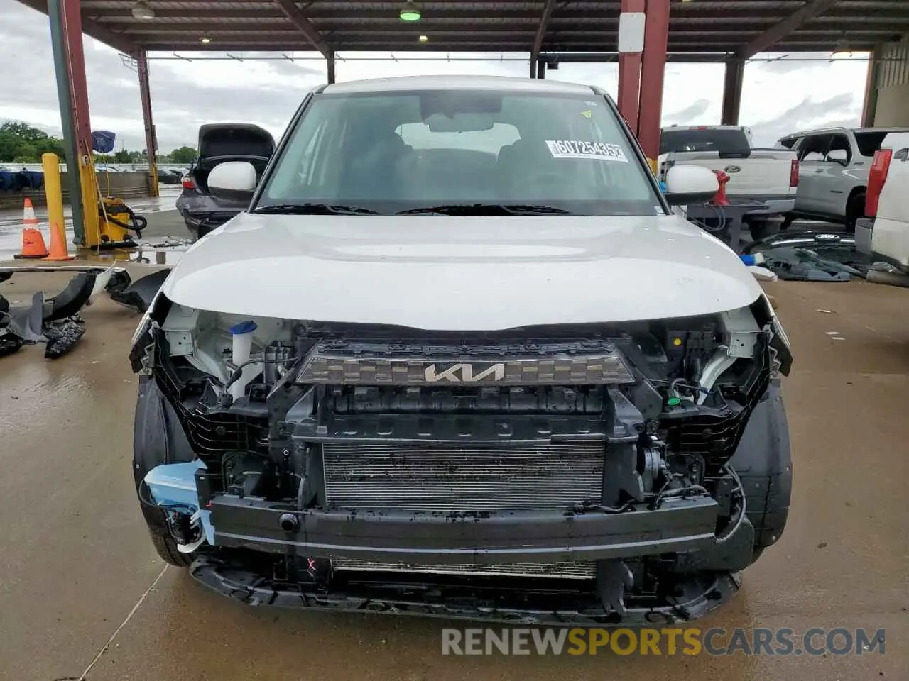 5 fotografías del automóvil dañado KNDJ23AU3S7930941 KIA SOUL 2025