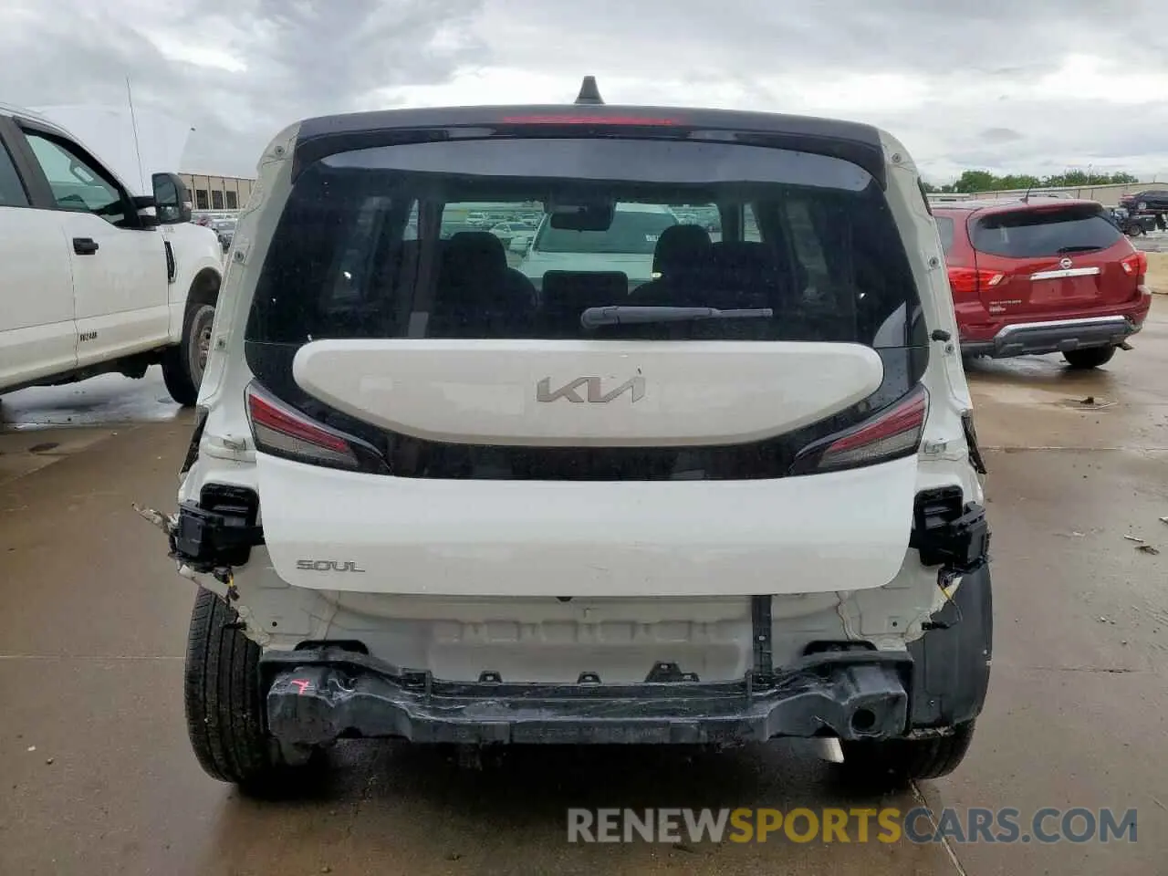 6 fotografías del automóvil dañado KNDJ23AU3S7930941 KIA SOUL 2025