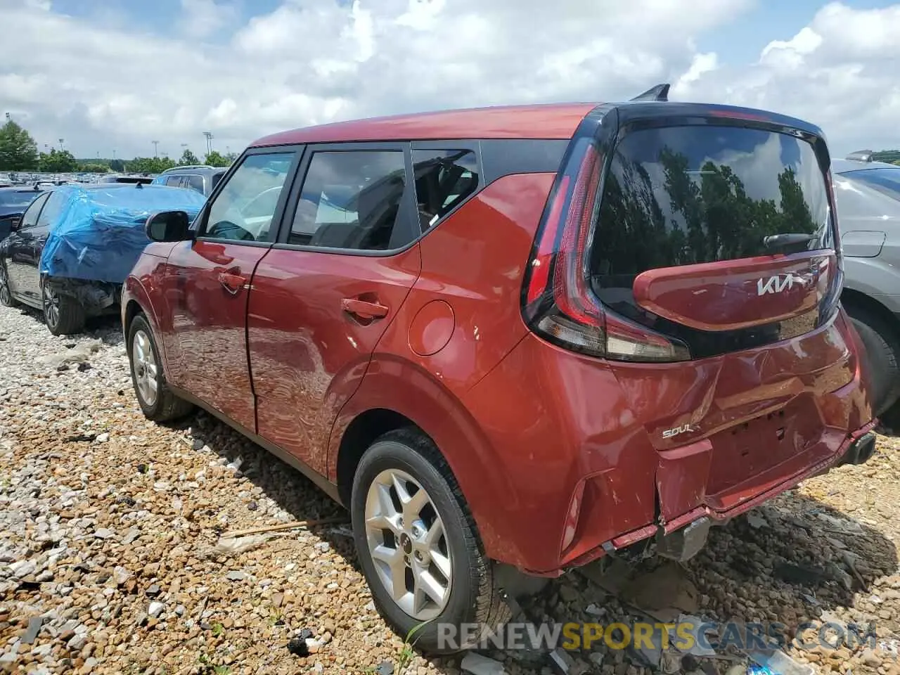 2 fotografías del automóvil dañado KNDJ23AU4S7257271 KIA SOUL 2025