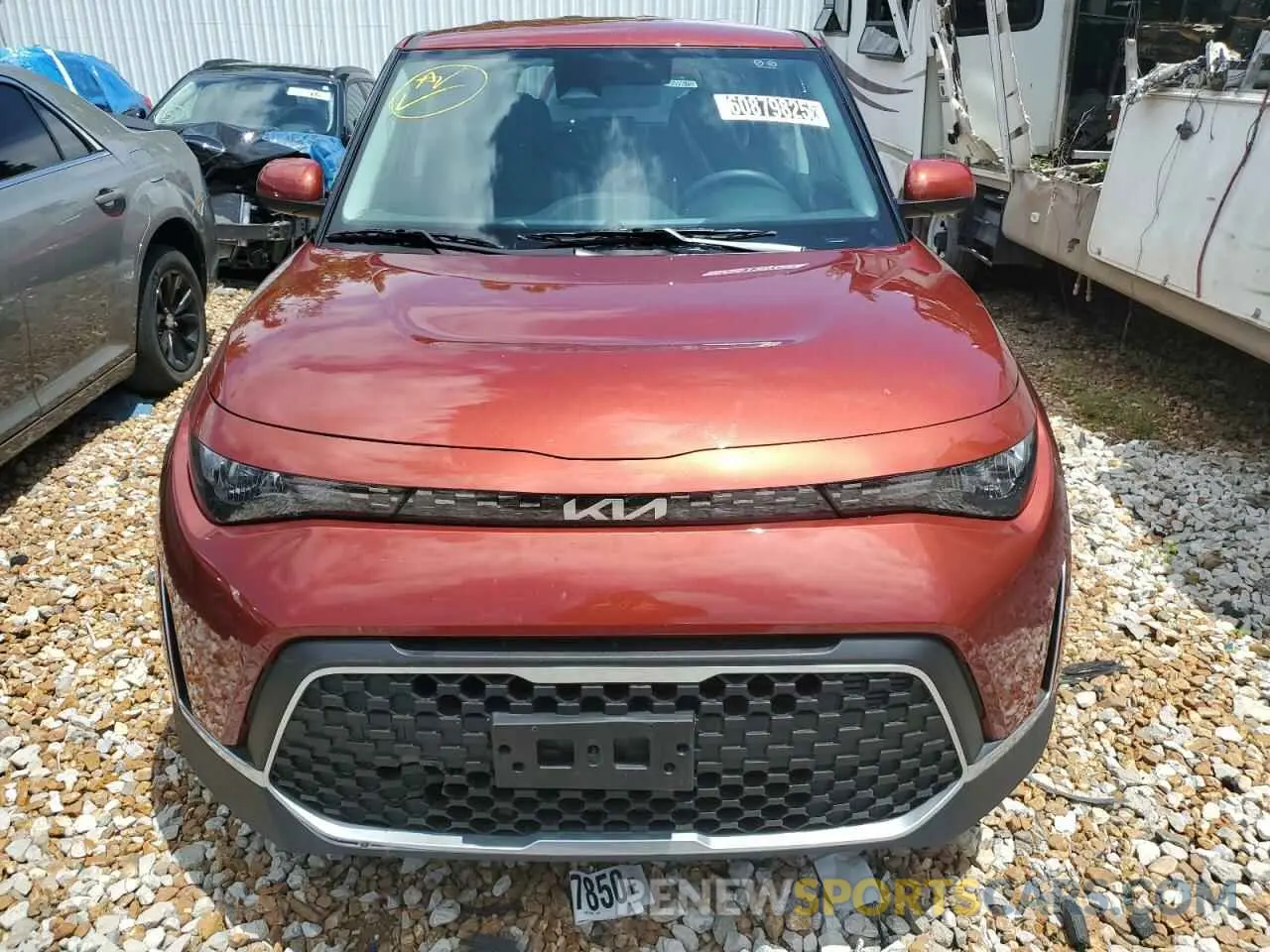 5 fotografías del automóvil dañado KNDJ23AU4S7257271 KIA SOUL 2025