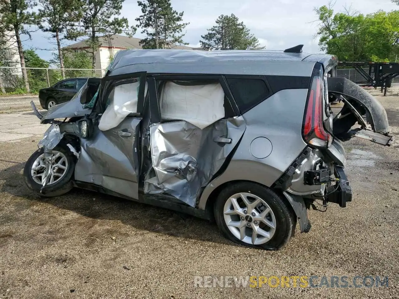 2 fotografías del automóvil dañado KNDJ23AU4S7941933 KIA SOUL 2025