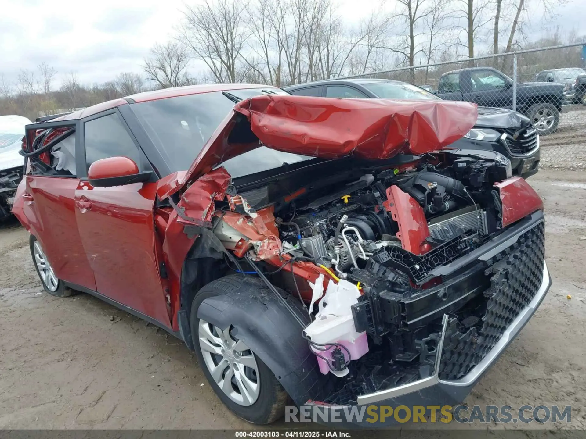 1 fotografías del automóvil dañado KNDJ23AU5S7248286 KIA SOUL 2025