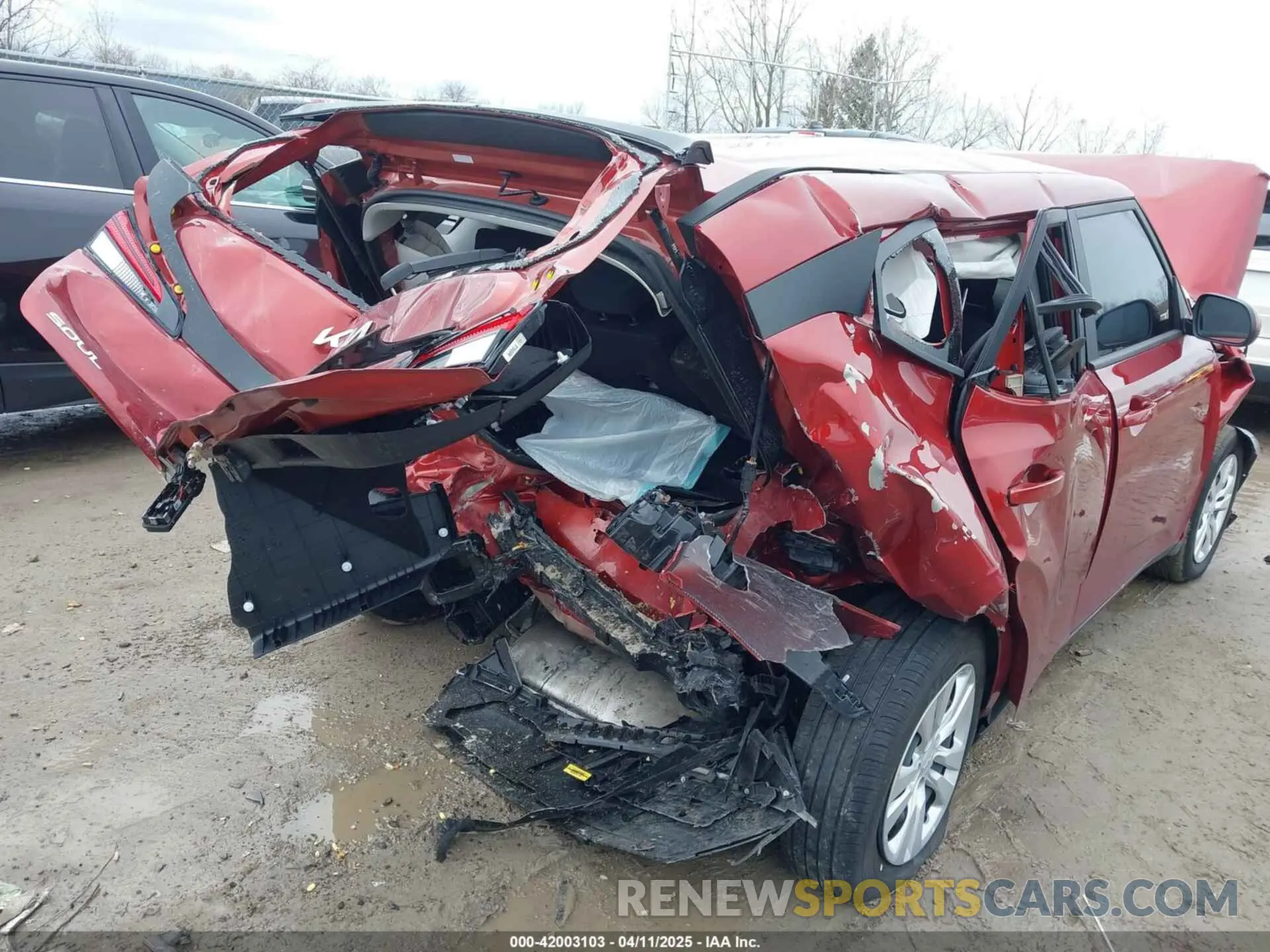 6 fotografías del automóvil dañado KNDJ23AU5S7248286 KIA SOUL 2025