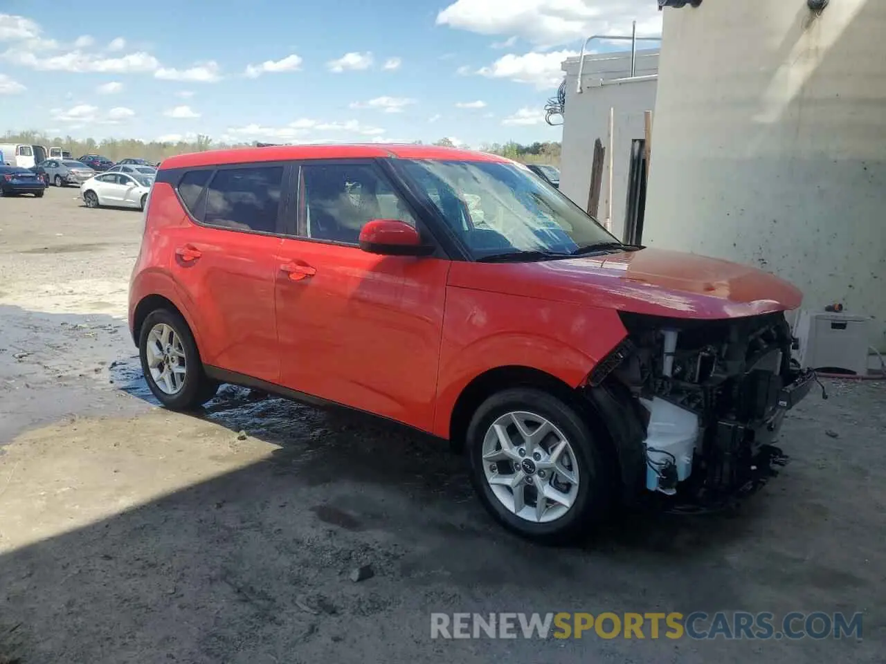 4 fotografías del automóvil dañado KNDJ23AU6S7243002 KIA SOUL 2025