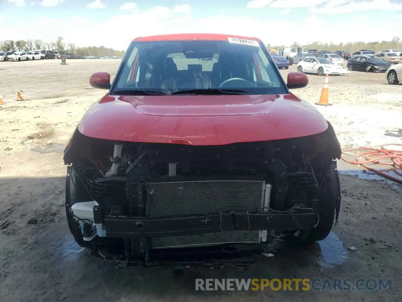 5 fotografías del automóvil dañado KNDJ23AU6S7243002 KIA SOUL 2025