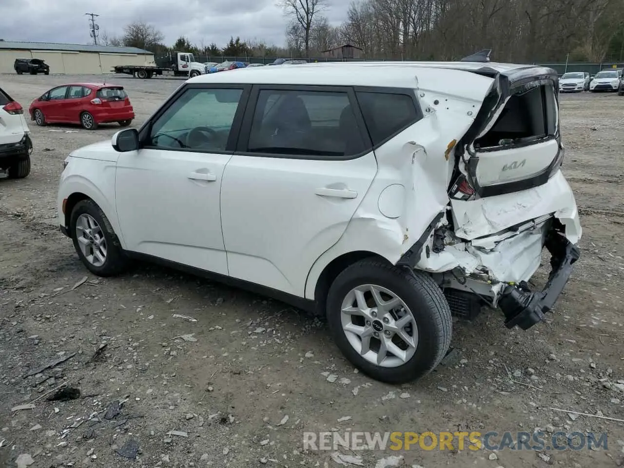 2 fotografías del automóvil dañado KNDJ23AU6S7928598 KIA SOUL 2025