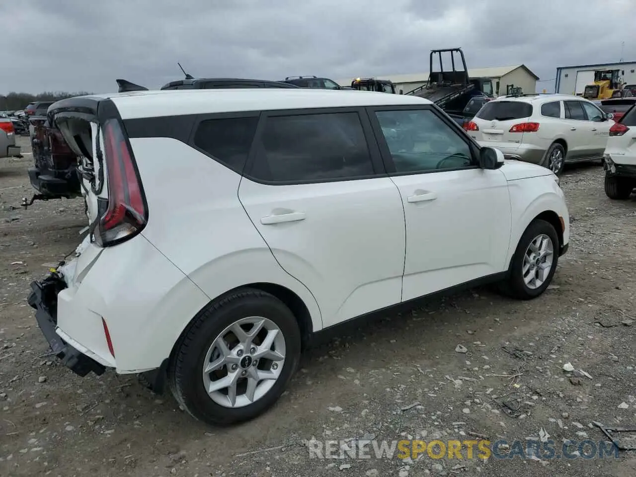 3 fotografías del automóvil dañado KNDJ23AU6S7928598 KIA SOUL 2025