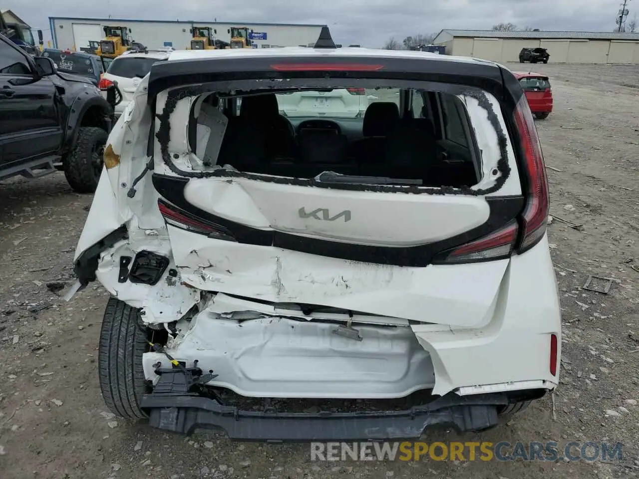 6 fotografías del automóvil dañado KNDJ23AU6S7928598 KIA SOUL 2025