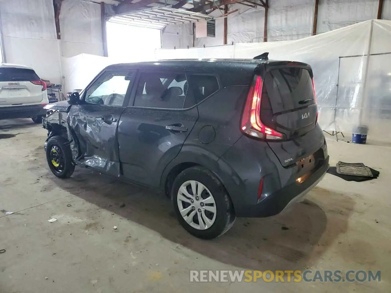 2 fotografías del automóvil dañado KNDJ23AU7S7248502 KIA SOUL 2025