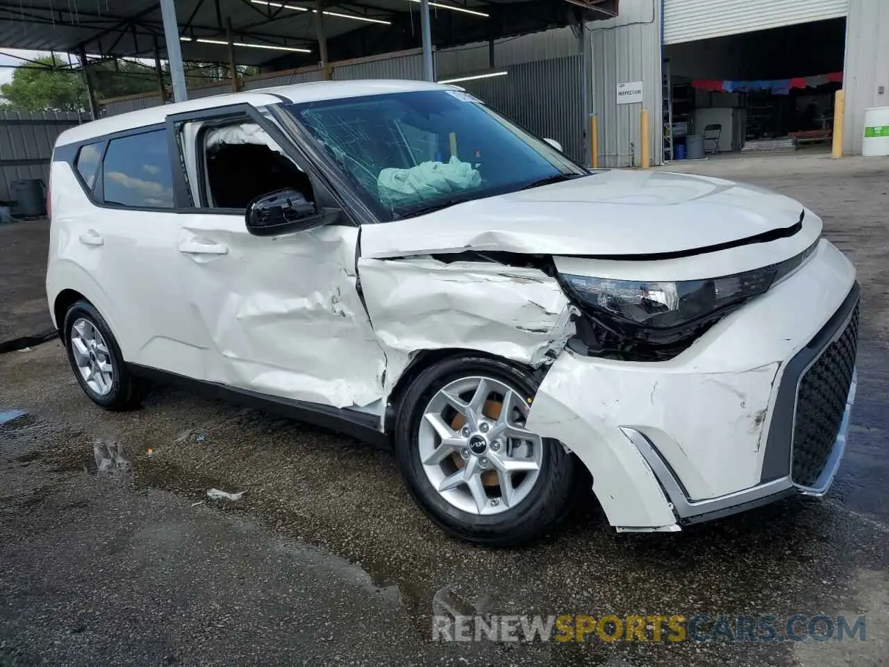 4 fotografías del automóvil dañado KNDJ23AU8S7942311 KIA SOUL 2025