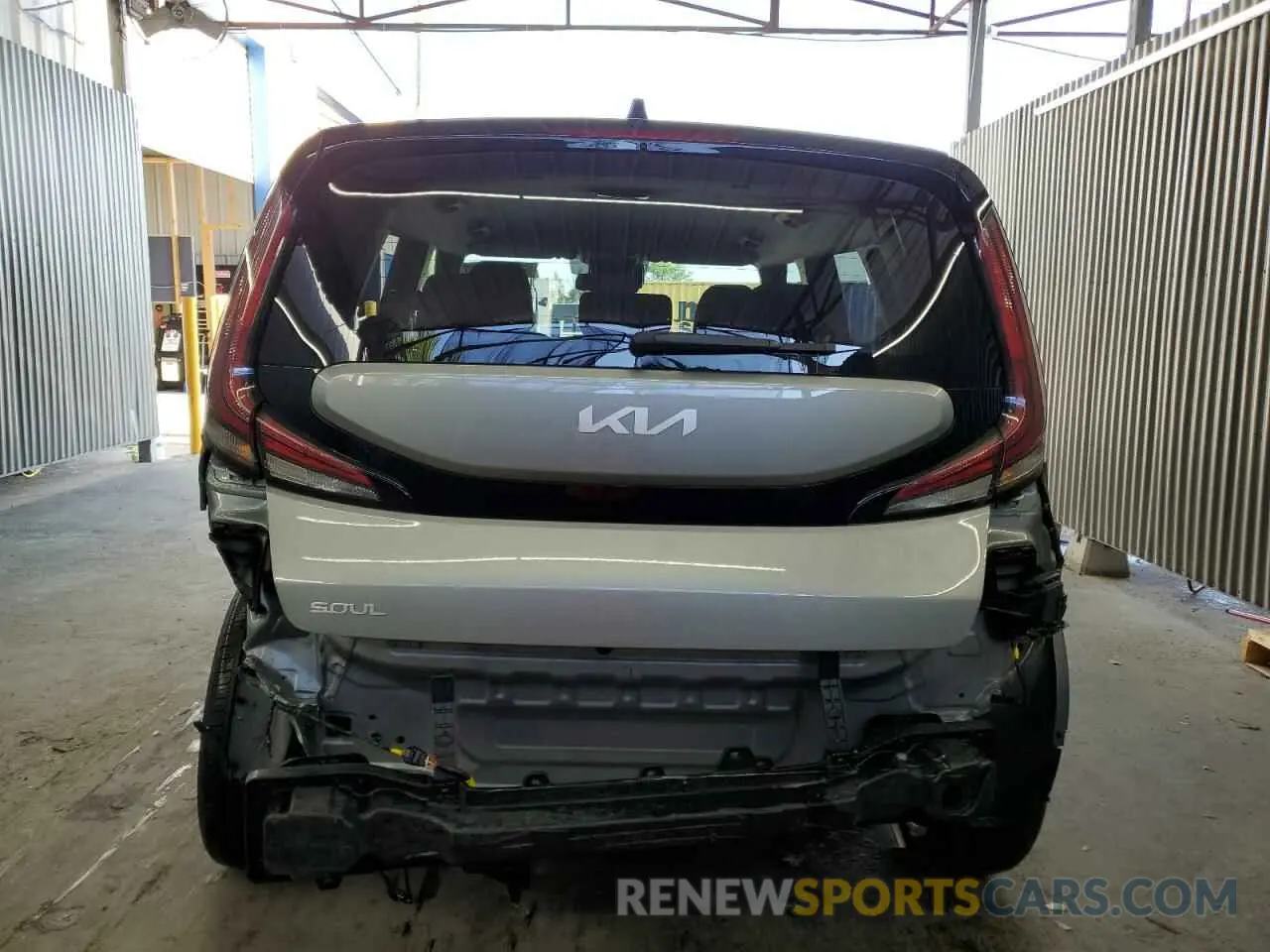 6 fotografías del automóvil dañado KNDJ23AU9S7935271 KIA SOUL 2025