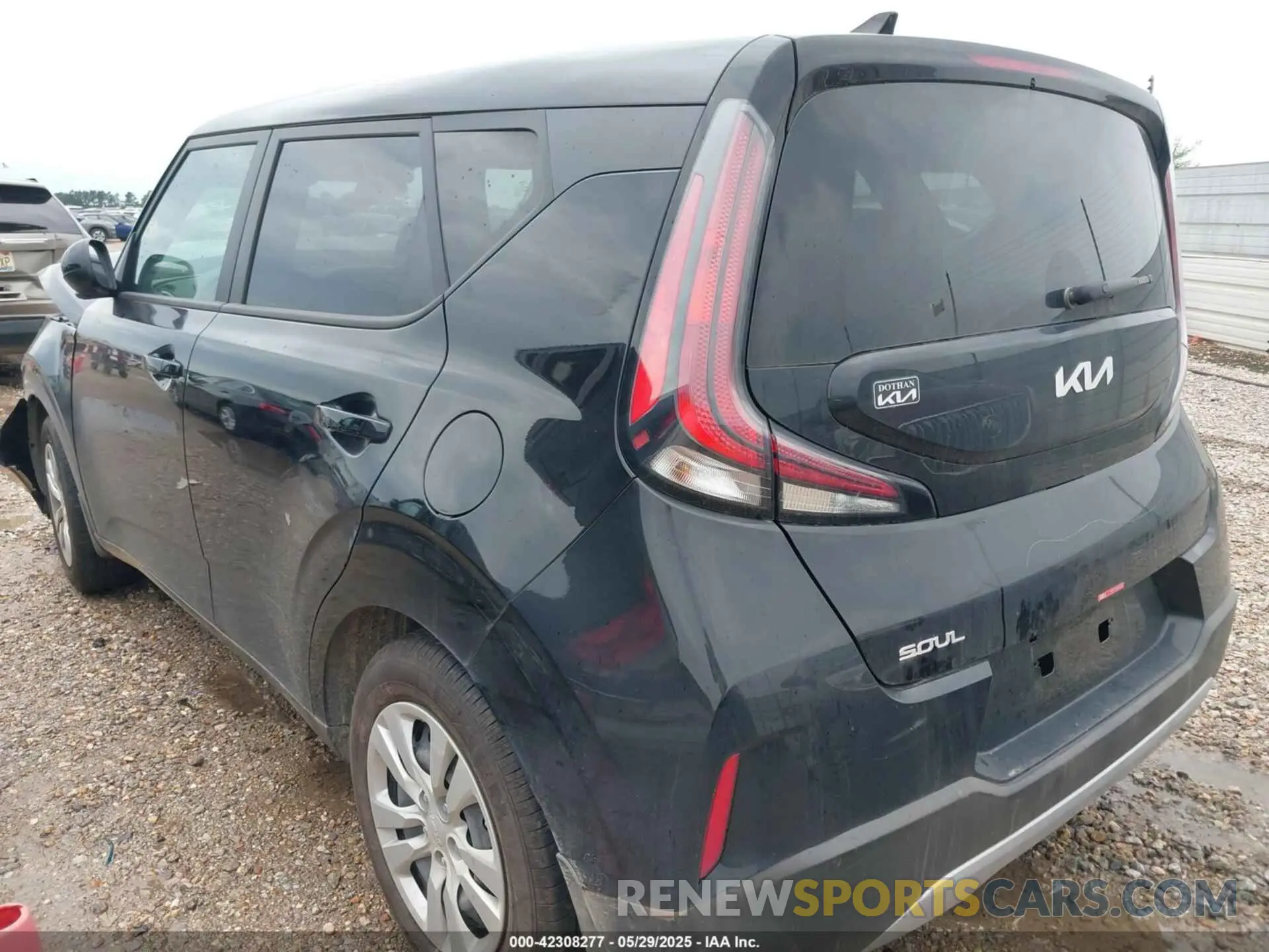 3 fotografías del automóvil dañado KNDJ23AU9S7941376 KIA SOUL 2025