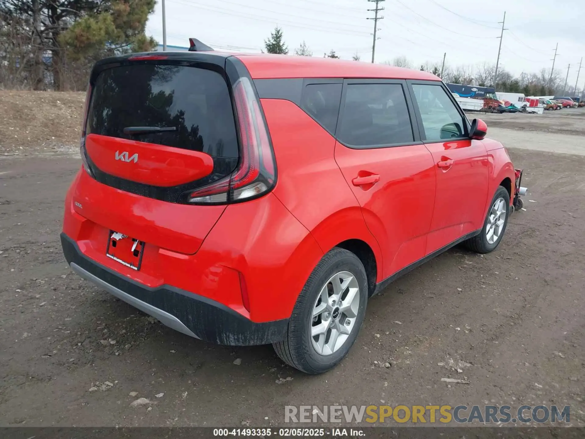 4 fotografías del automóvil dañado KNDJ23AUXS7254598 KIA SOUL 2025