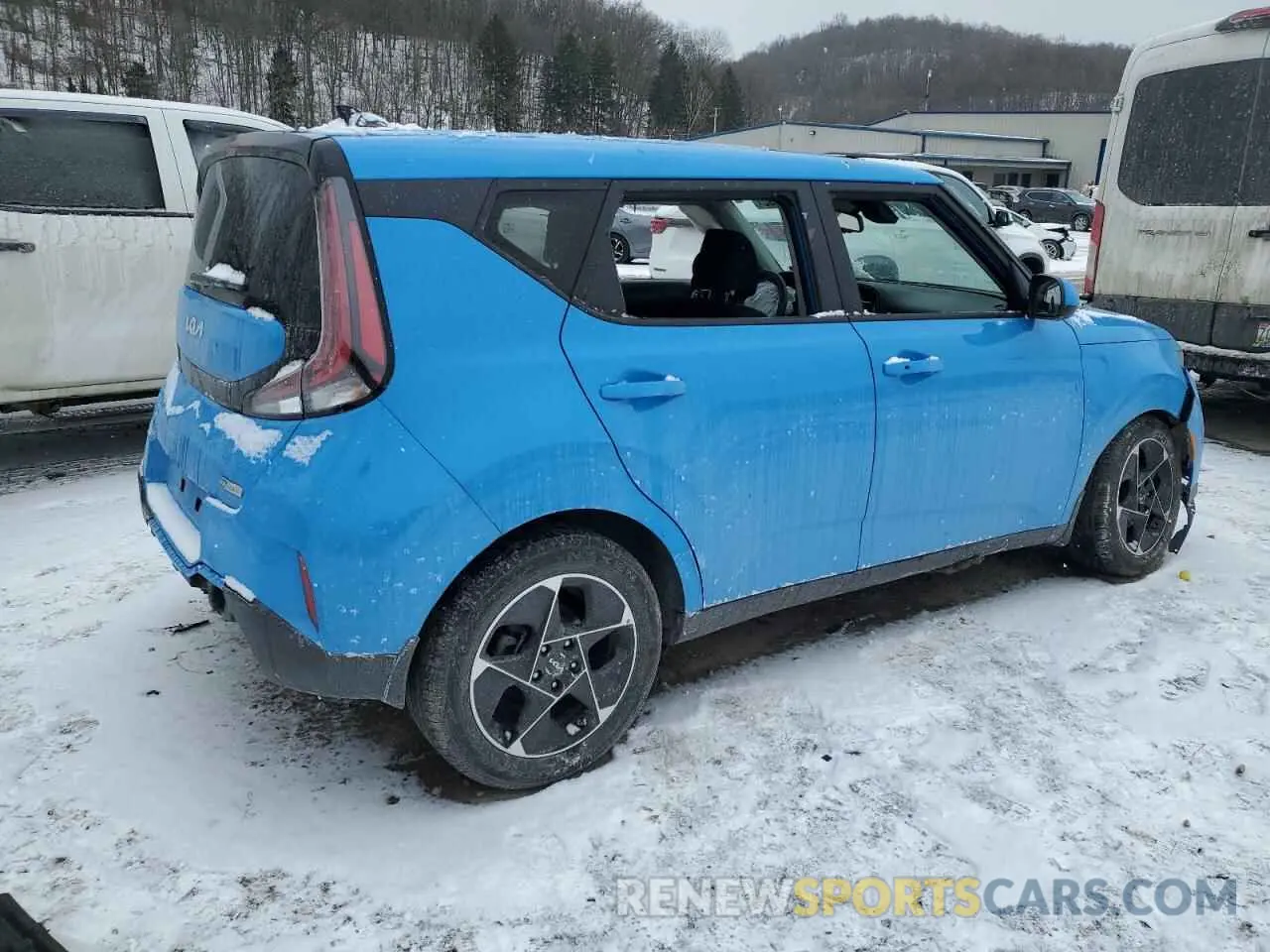 3 fotografías del automóvil dañado KNDJ33AU2S7243981 KIA SOUL 2025