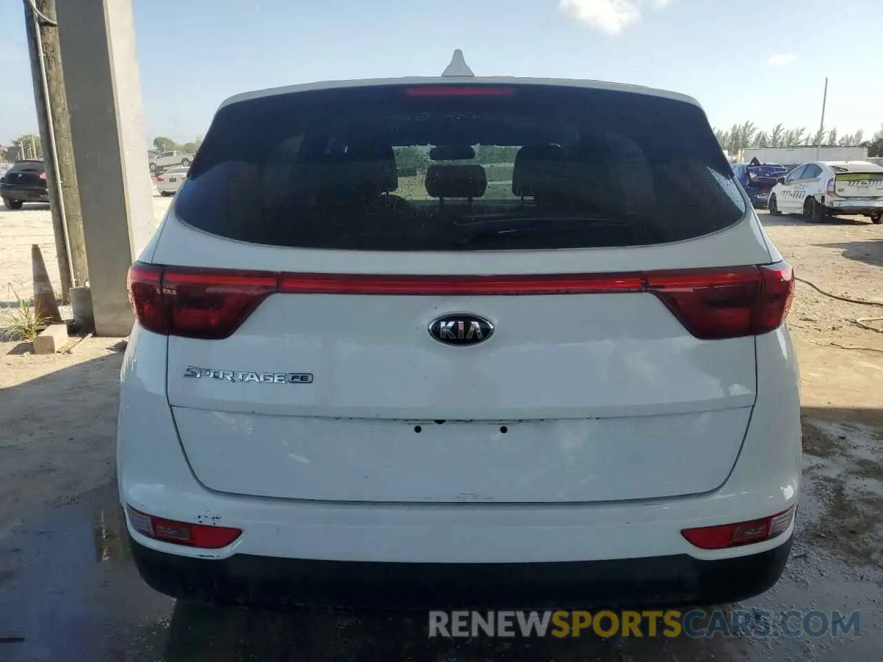 6 fotografías del automóvil dañado KNDPM3AC0K7526555 KIA SPORTAGE 2019