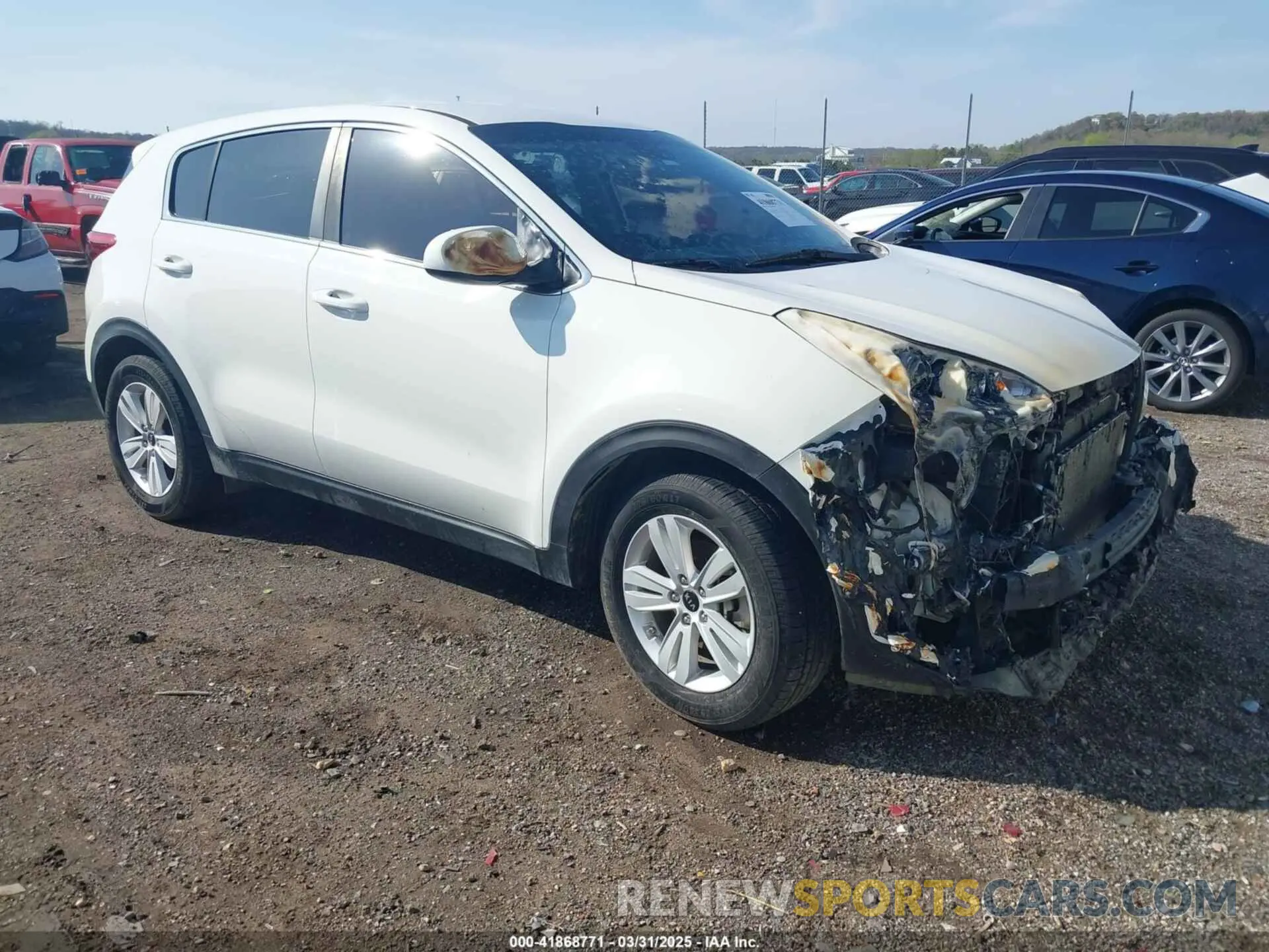 1 fotografías del automóvil dañado KNDPM3AC0K7543064 KIA SPORTAGE 2019