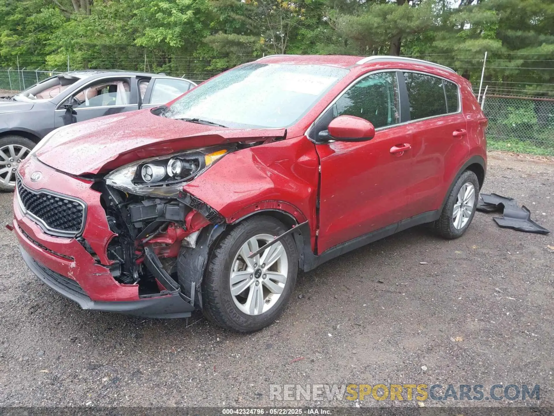 2 fotografías del automóvil dañado KNDPM3AC0K7548216 KIA SPORTAGE 2019
