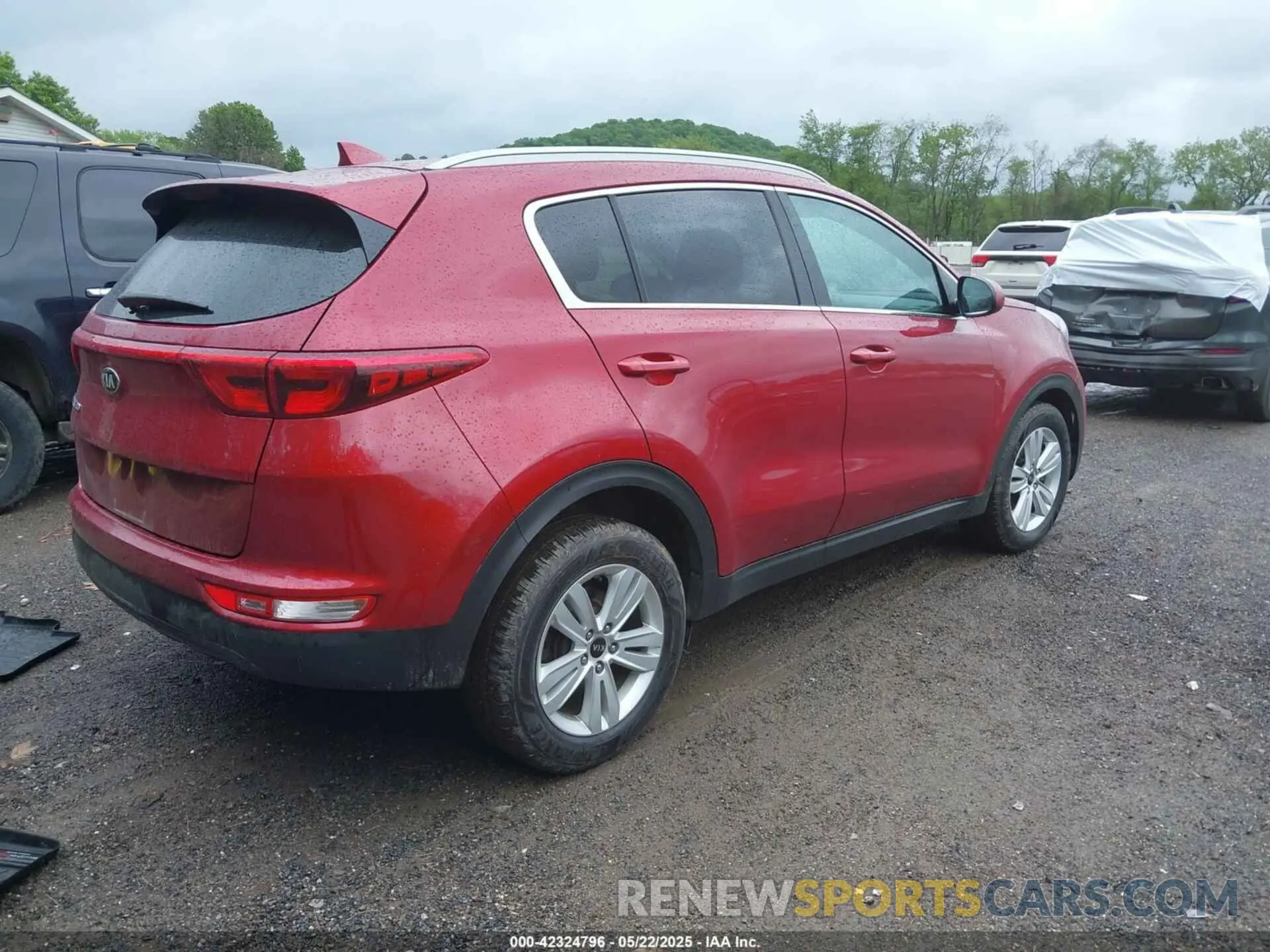 4 fotografías del automóvil dañado KNDPM3AC0K7548216 KIA SPORTAGE 2019