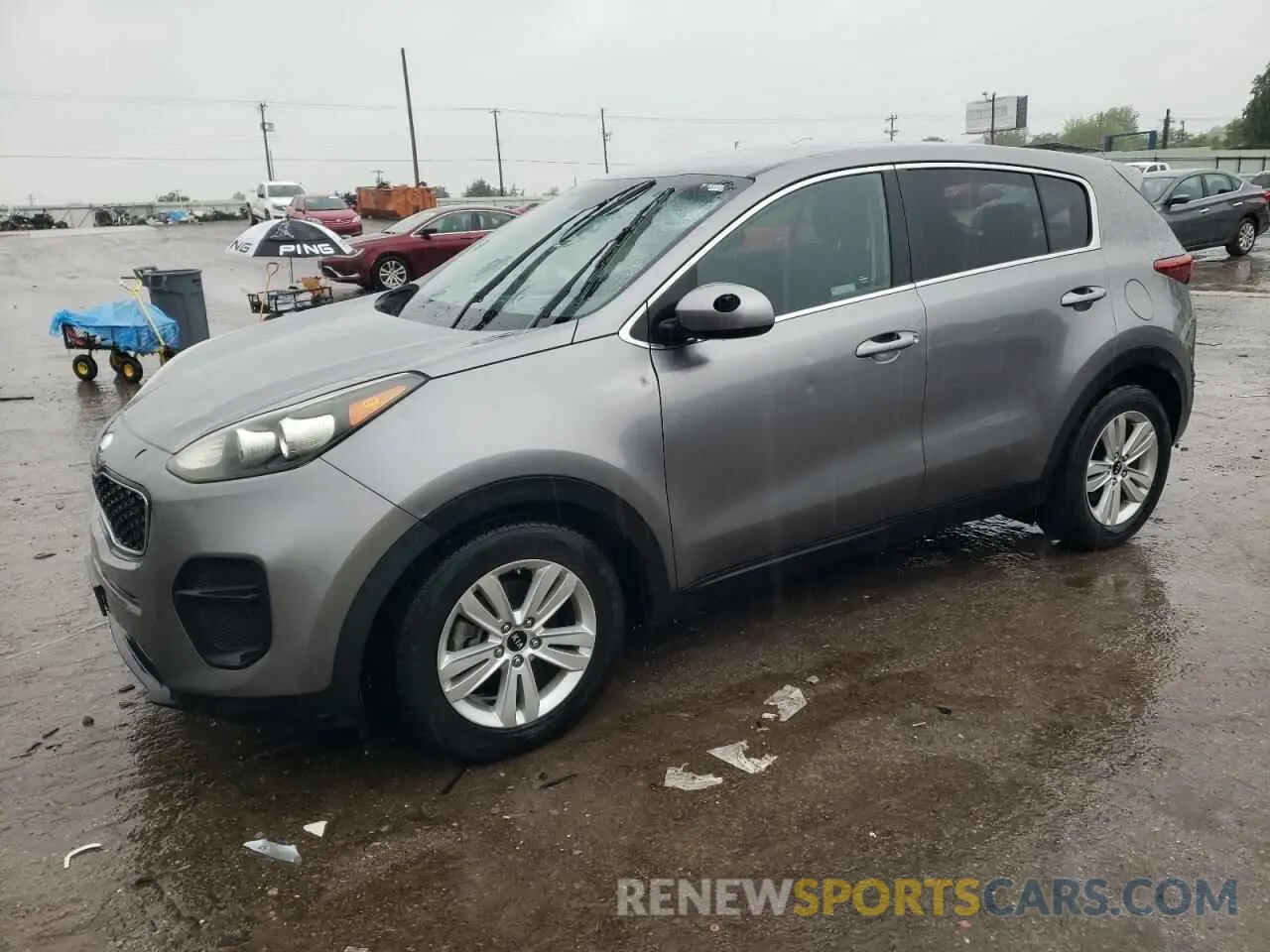 1 fotografías del automóvil dañado KNDPM3AC0K7561337 KIA SPORTAGE 2019